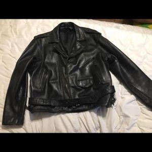 Men's leather jacket Size XL